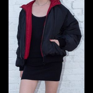NWOT SUPER RARE brandy faith puffer jacket ❤️🖤